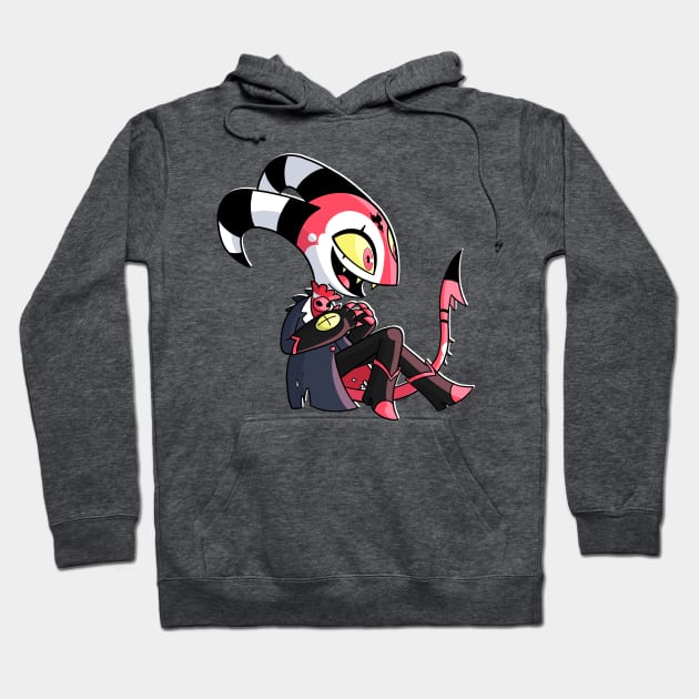 Chibi Blitzo - Helluva Boss Hoodie by Roa